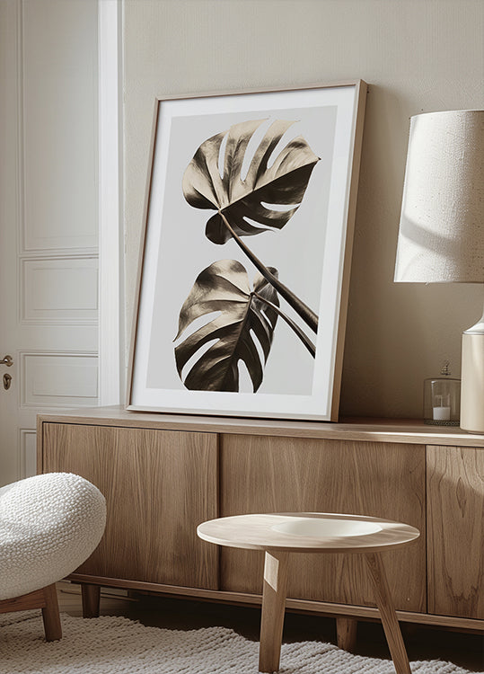 Monstera Gold 08 Poster