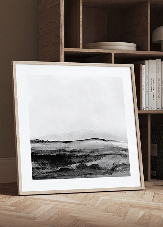 Mono Landscape No1 Poster