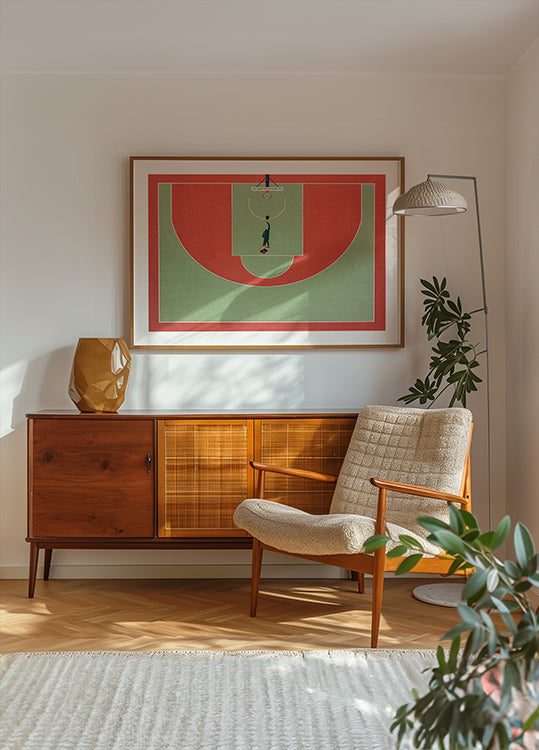 Shadow basketball Poster