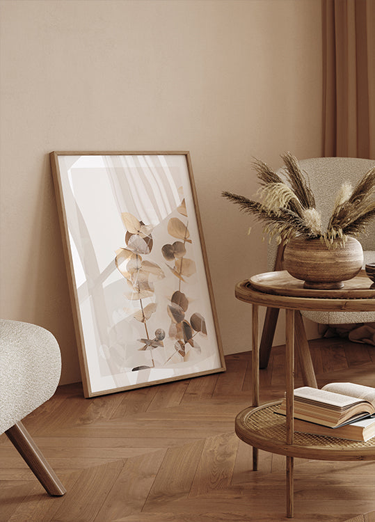 Eucalyptus Creative Gold 01 Poster