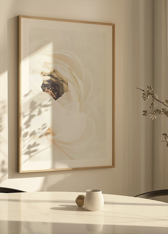 White Flower No.1 Poster