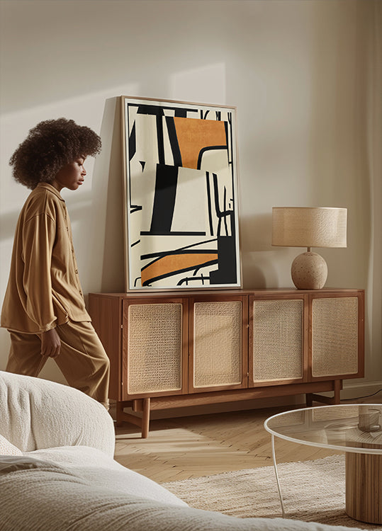 Modern Abstract Art 65 Poster