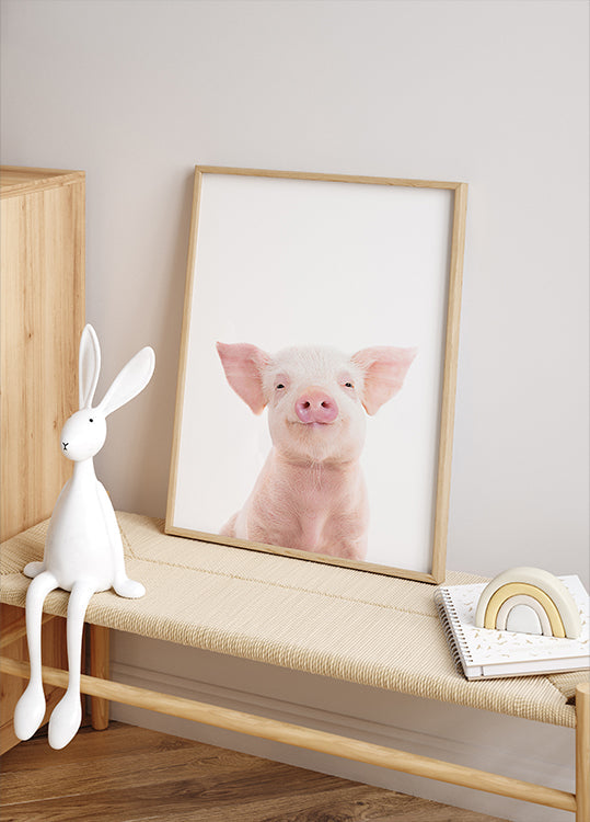 Baby Pig Poster