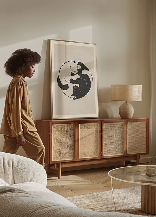 Feline Harmony Poster