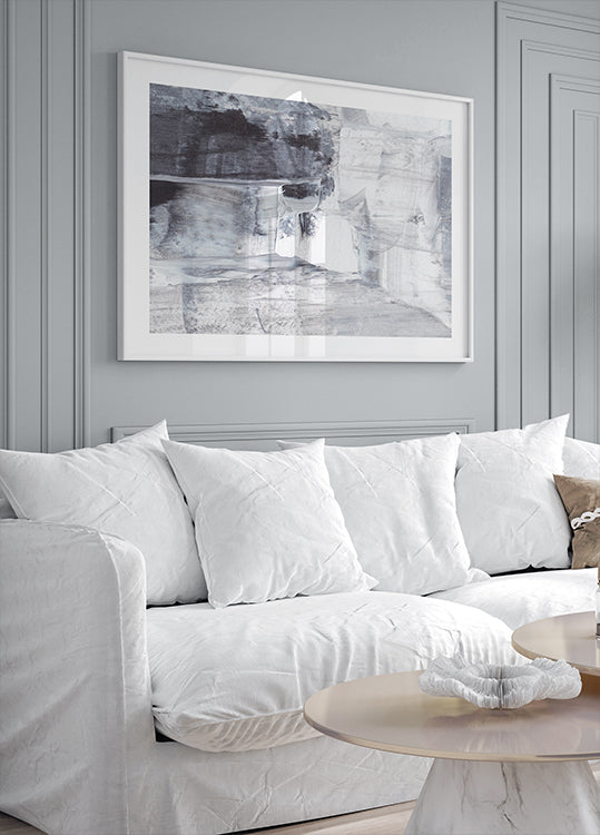 Monochrome Serenity Poster