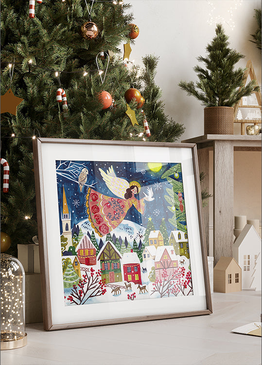 Angel of Peace square Posters