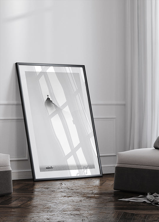 Cristo in the mist Poster