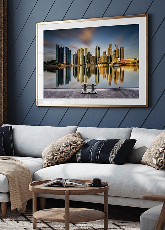 Golden Morning in Singapore