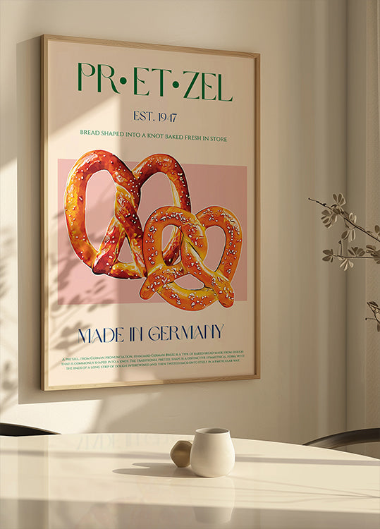 Pretzel Delight Poster