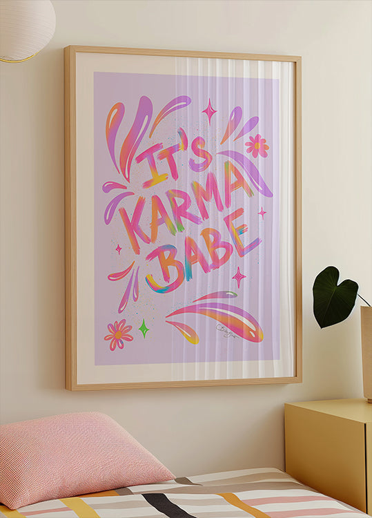 Karma Babe Poster