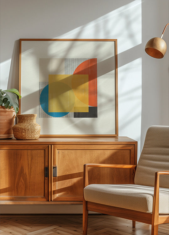 Geometric Harmony Poster