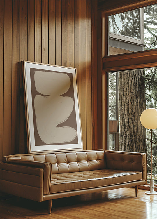 Abstract Whisper Poster