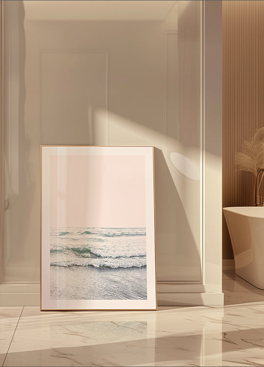 Blush Ocean Poster
