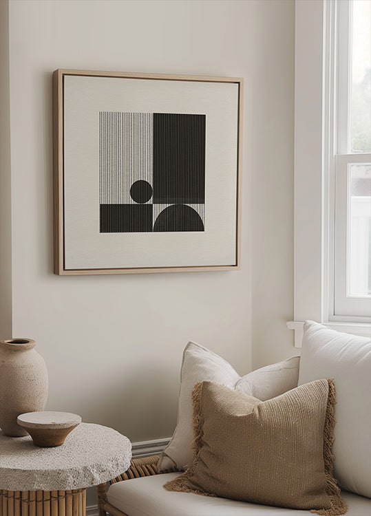 Geometric Harmony Poster