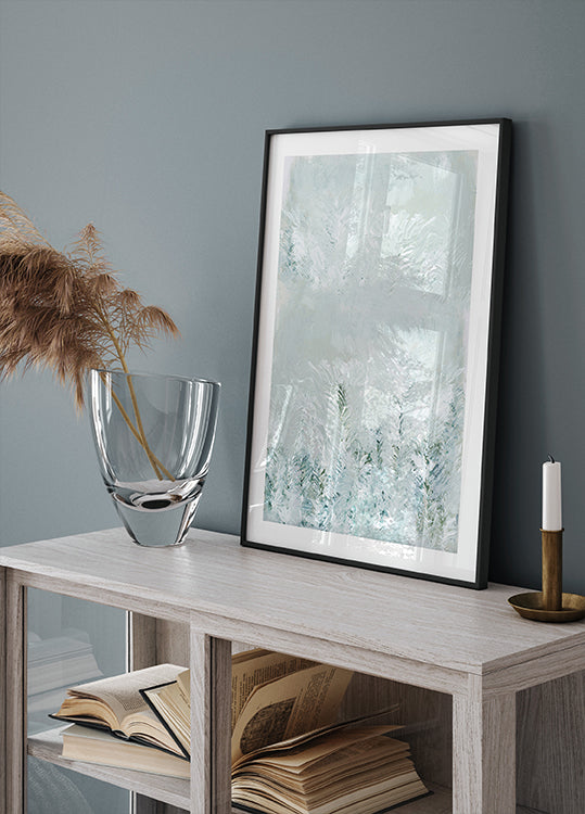 Winter White Forest Scene 2 Poster