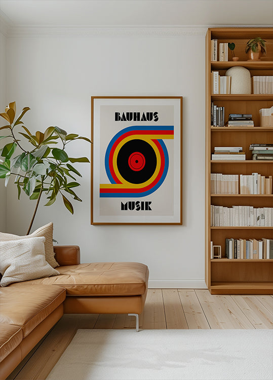 Bauhaus Music Vinyl Poster