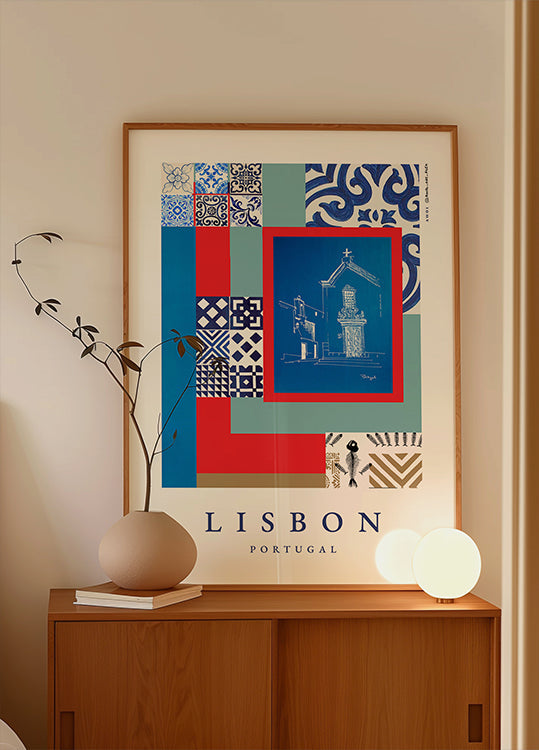 Lisbon Facades Poster