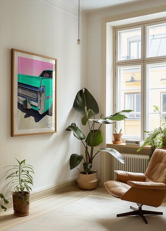 Mint Green 73 Imperial Poster