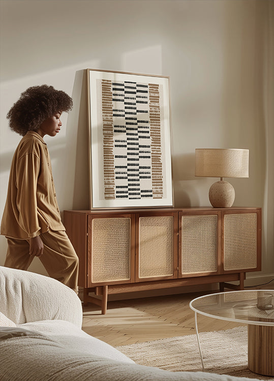 Striped Harmony Poster