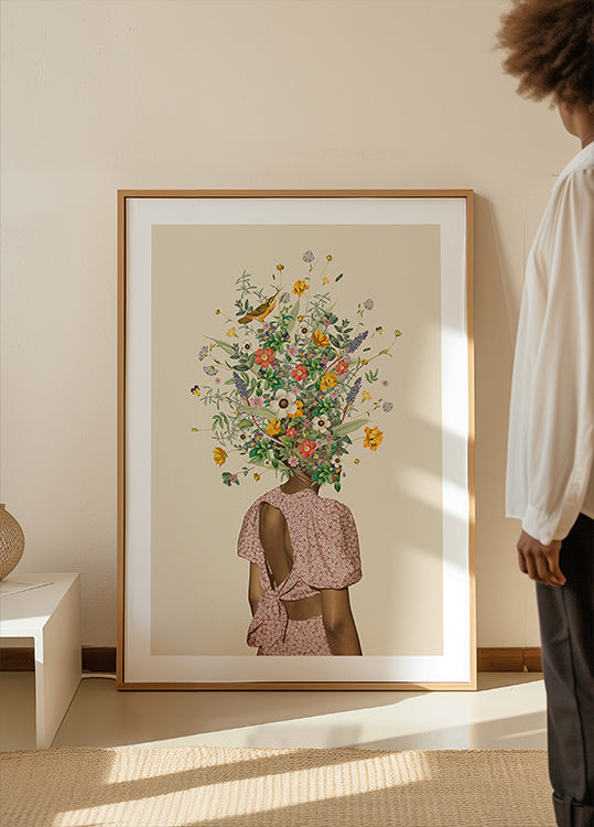 Wildflower bouquet Poster