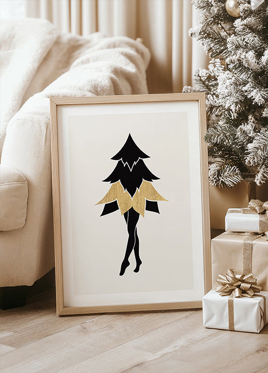 Lady Gaga At Christmas (vers.2) Poster