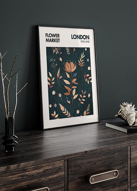 Petals in London Poster