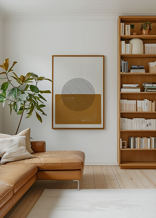 Striped Horizon Poster