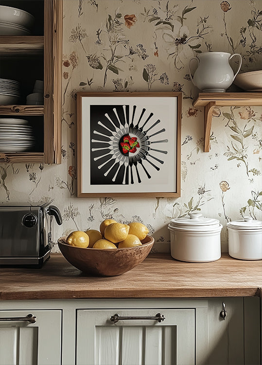 Strawberry Designs Poster