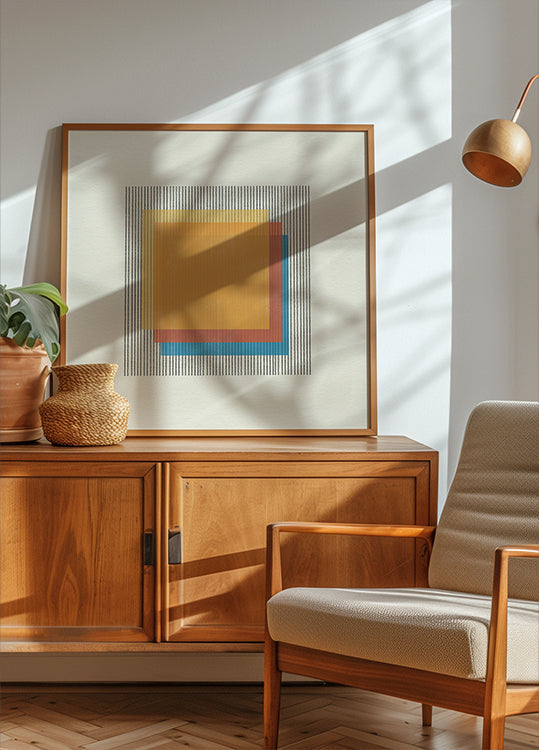 Colorful Illusions Poster