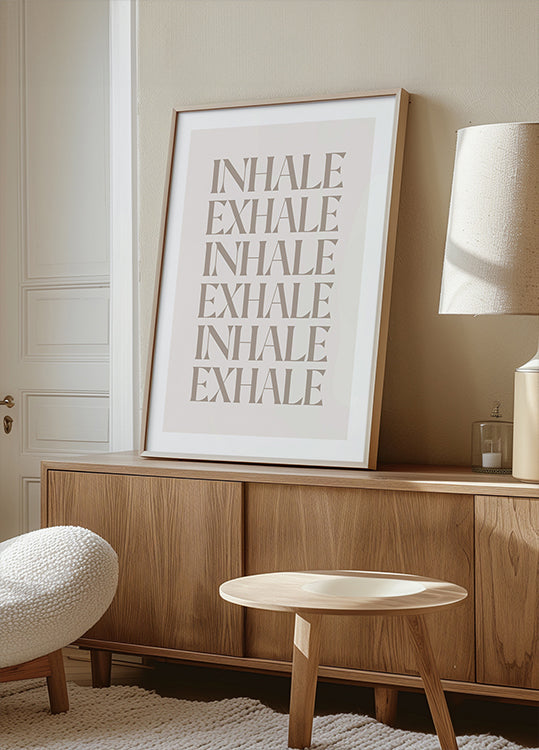 Inhale Exhale Poster