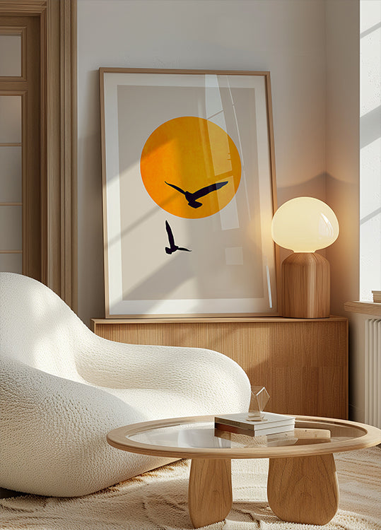 Birds In The Sky Poster