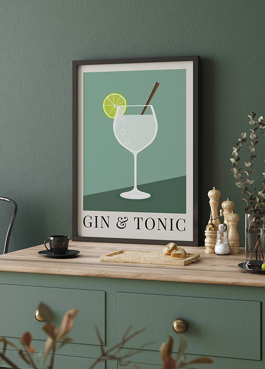 Gin & Tonic Poster