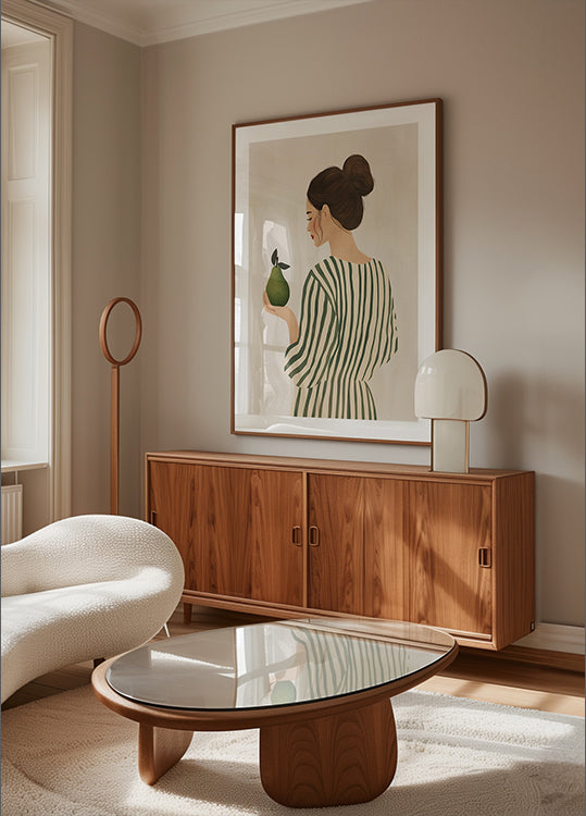 The Woman and the Pear