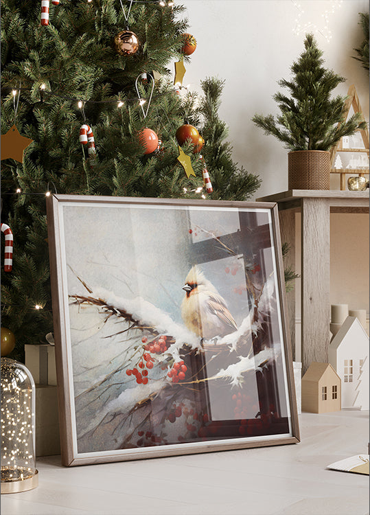 Winter&Feathered Perch Posters