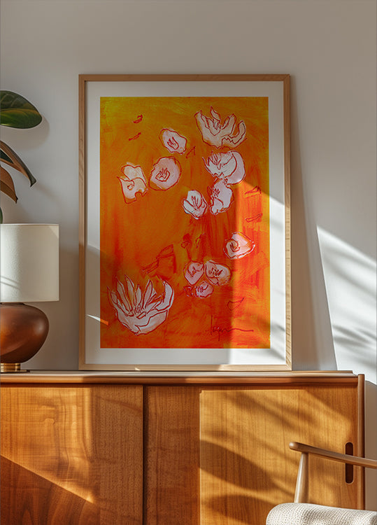 Dreamgarden6 Ocher Poster