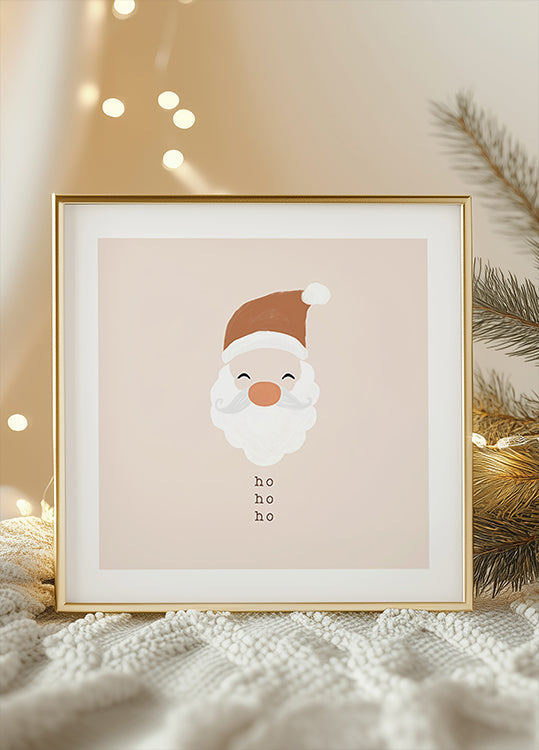 Ho Ho Ho Santa Poster