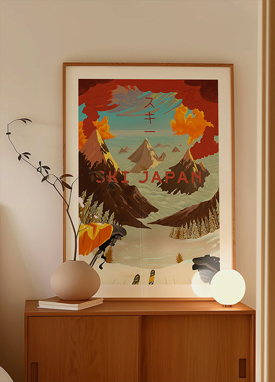 Ski Japan Poster