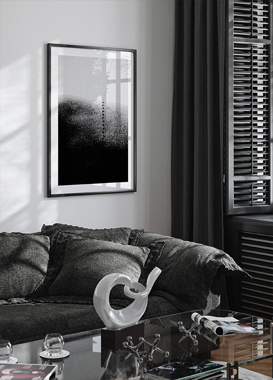 Footsteps in the snow Poster