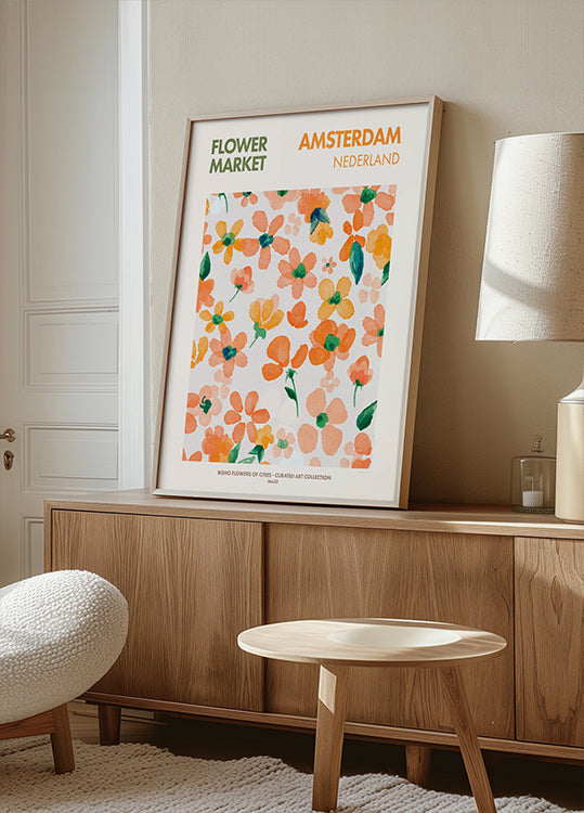 “Vibrant Blooms” Poster