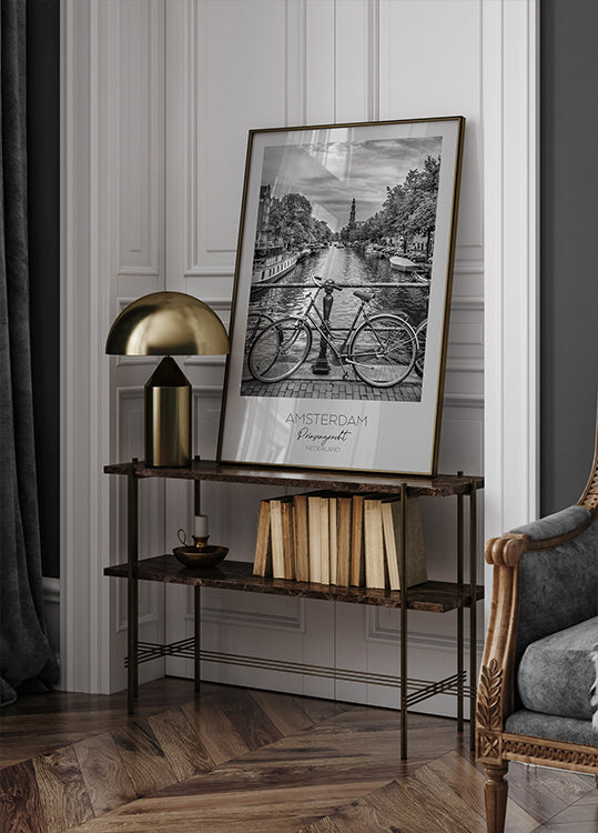 In focus: AMSTERDAM Prinsengracht Poster
