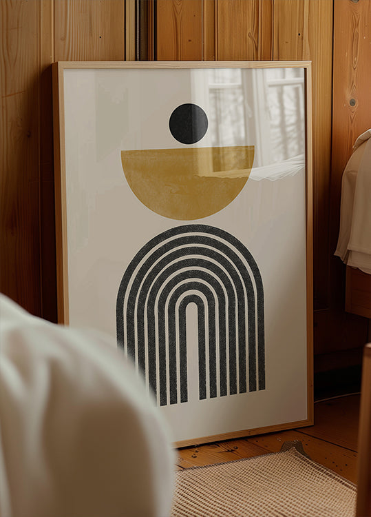 Geometric Harmony Poster