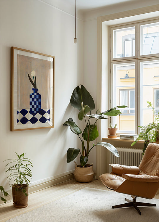 Check the Vase Poster