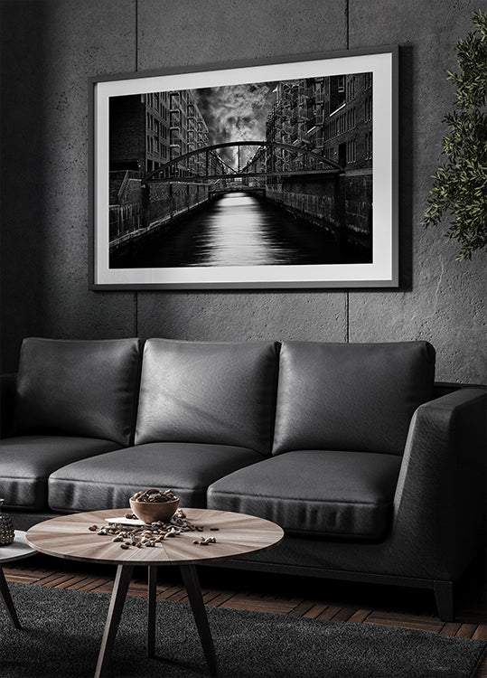 The other side of Hamburg Poster