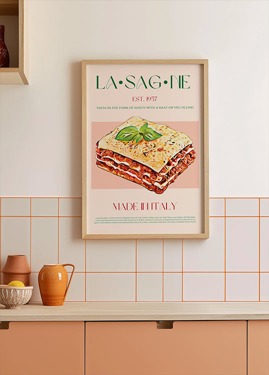 Layers of Lasagna Poster
