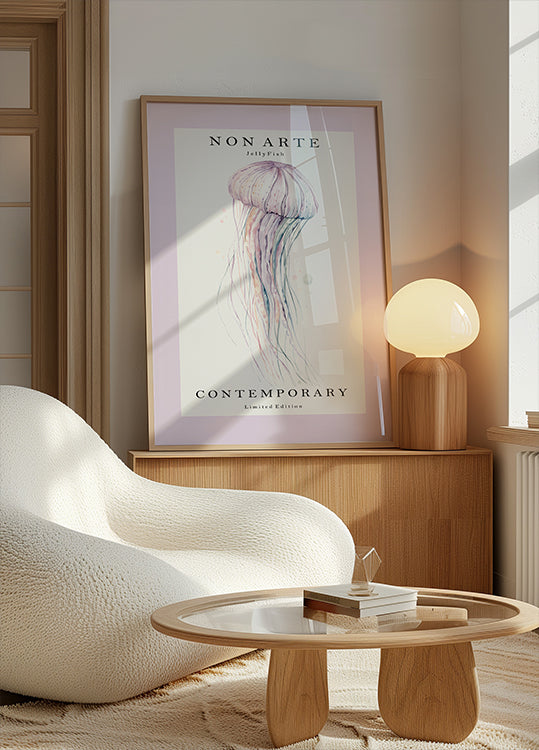 Non Arte Jellyfish Poster