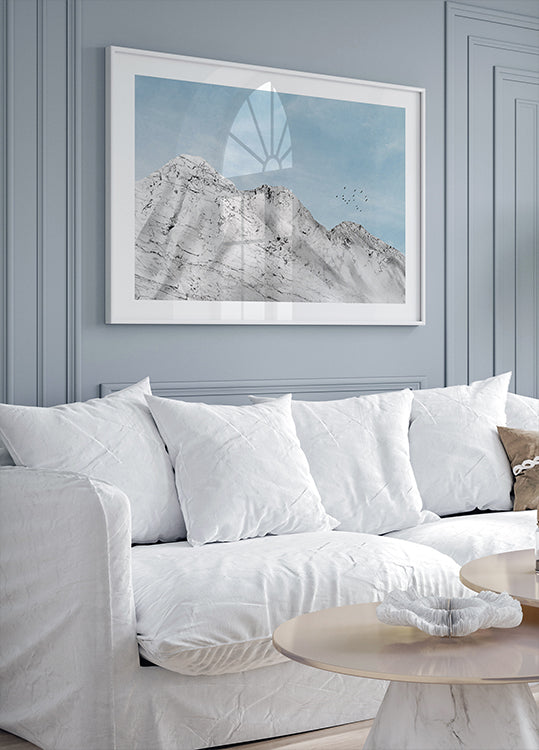 Marble Landscape 06 Poster