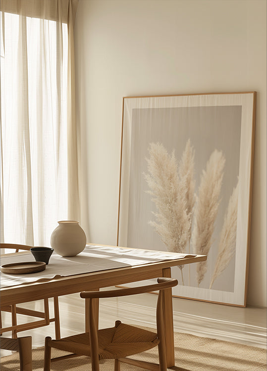 Pampas Grass Gray 02 Poster