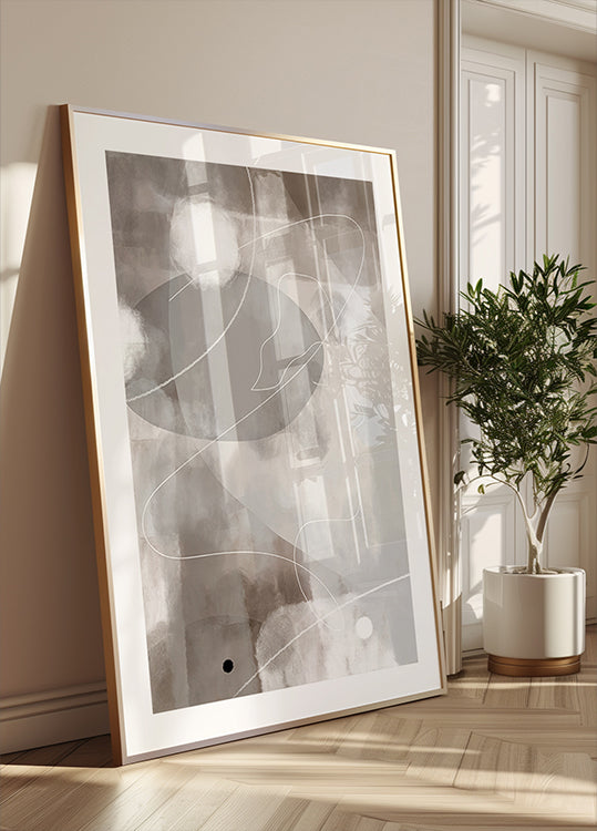 Abstract Profile Poster