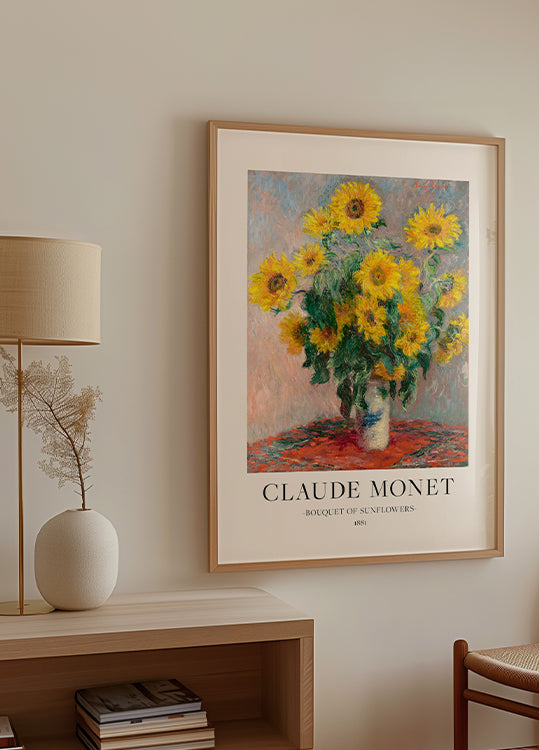 Bouquet Of Sunflowers Poster