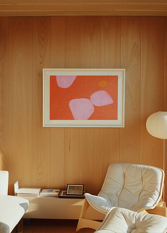 Pastel Pebbles Poster